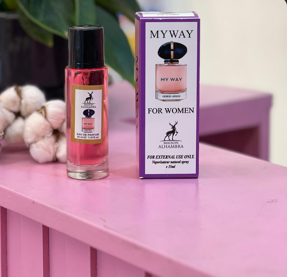 عطر ادوپرفیوم الحمبرا مدل مای وی حجم 30میلی لیتر