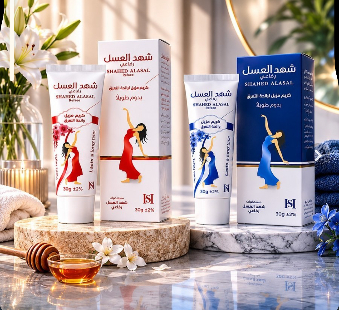 کرم تیوپی ضد تعریق شهدالعسل